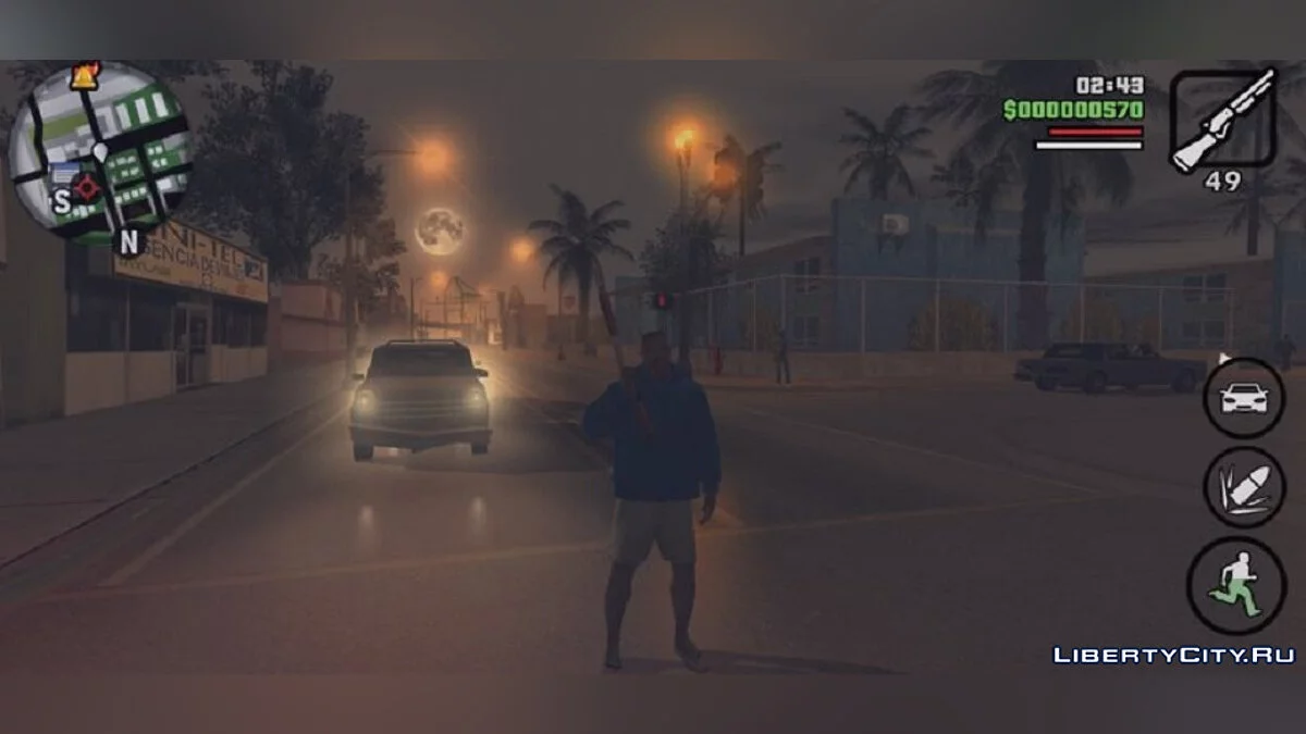 Графика в стиле Definitive Edition / GTA San Andreas (iOS, Android)
