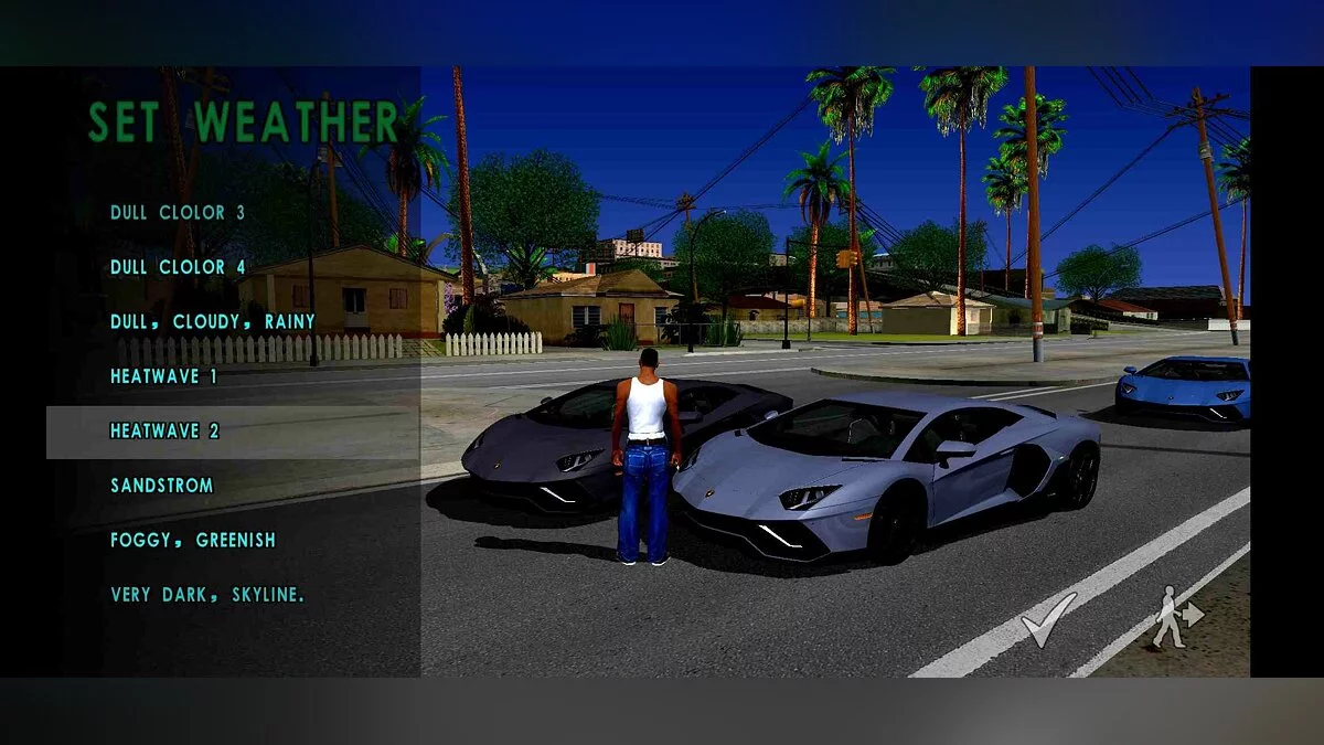 Яркие и реалистичные цвета / GTA San Andreas (iOS, Android)