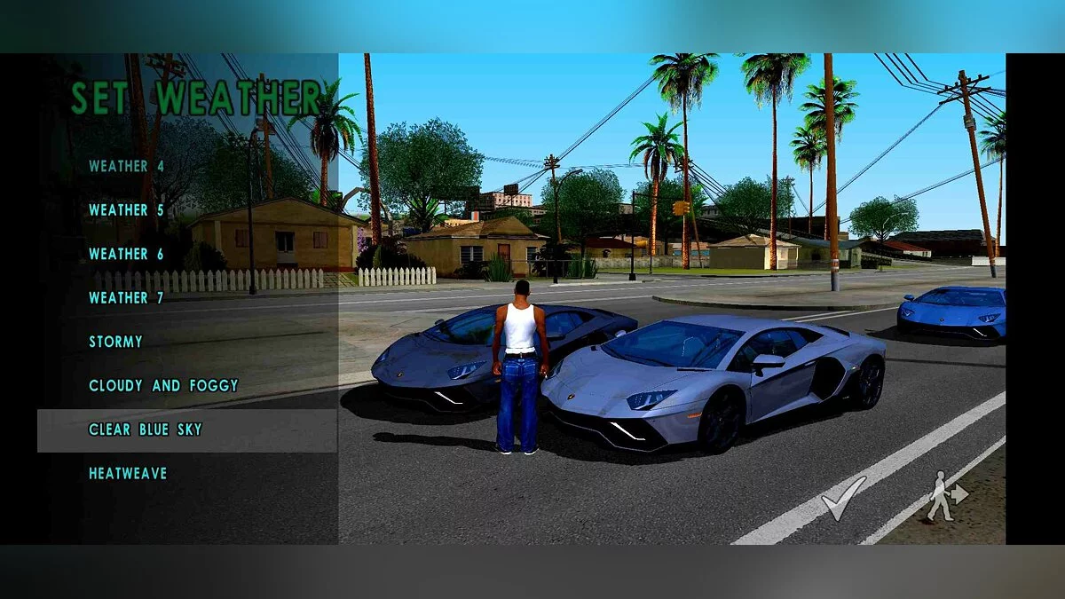 Яркие и реалистичные цвета / GTA San Andreas (iOS, Android)