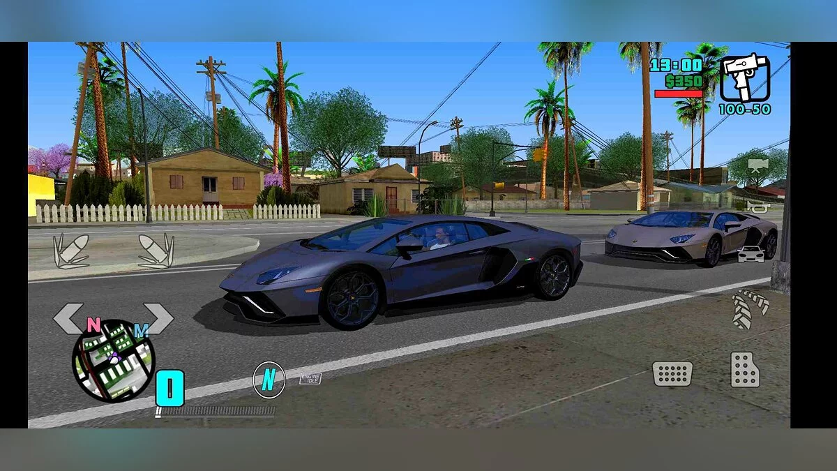 Яркие и реалистичные цвета / GTA San Andreas (iOS, Android)