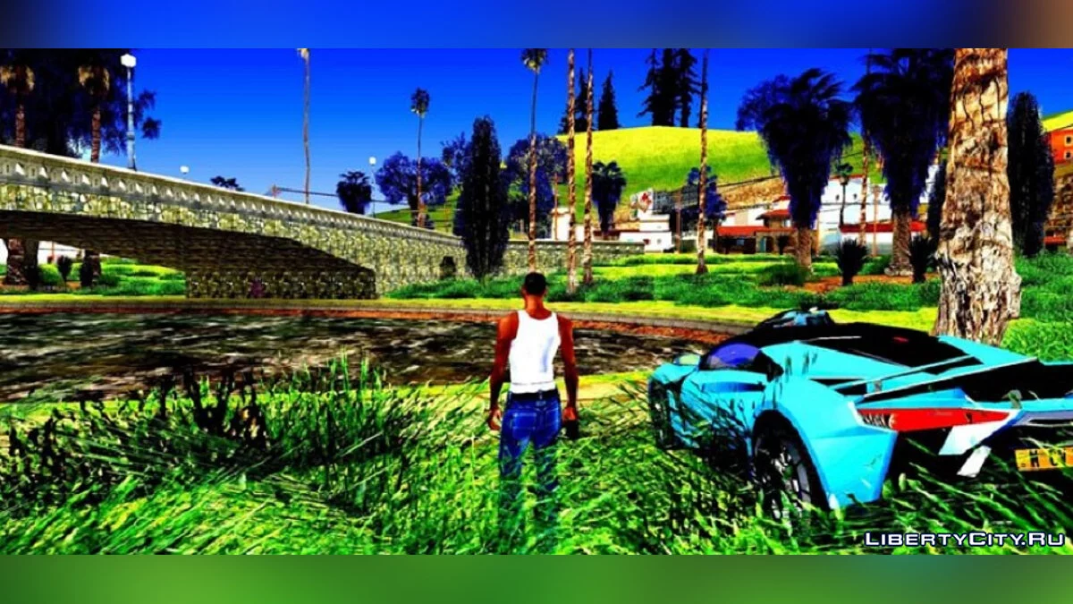 Насыщенная контрастность / GTA San Andreas (iOS, Android)