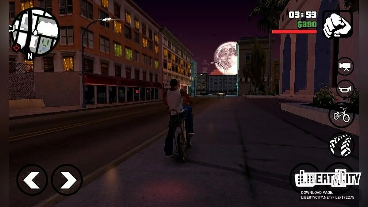 Серая графика / GTA San Andreas (iOS, Android)