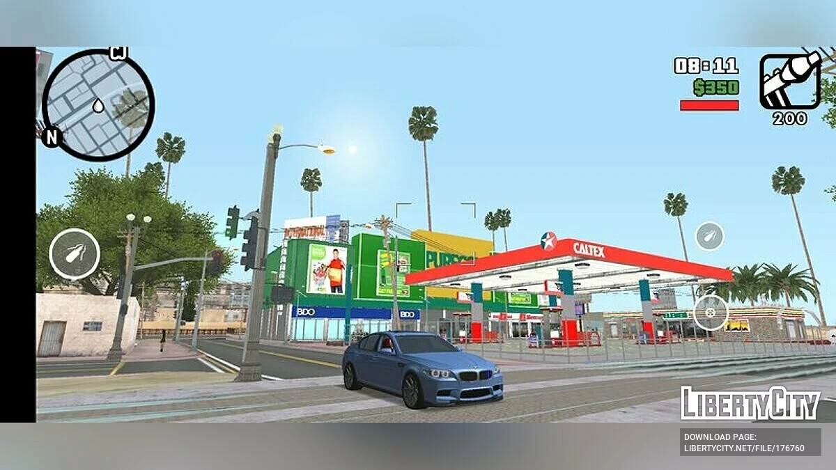 V+ (Улучшенная графика) / GTA San Andreas (iOS, Android)