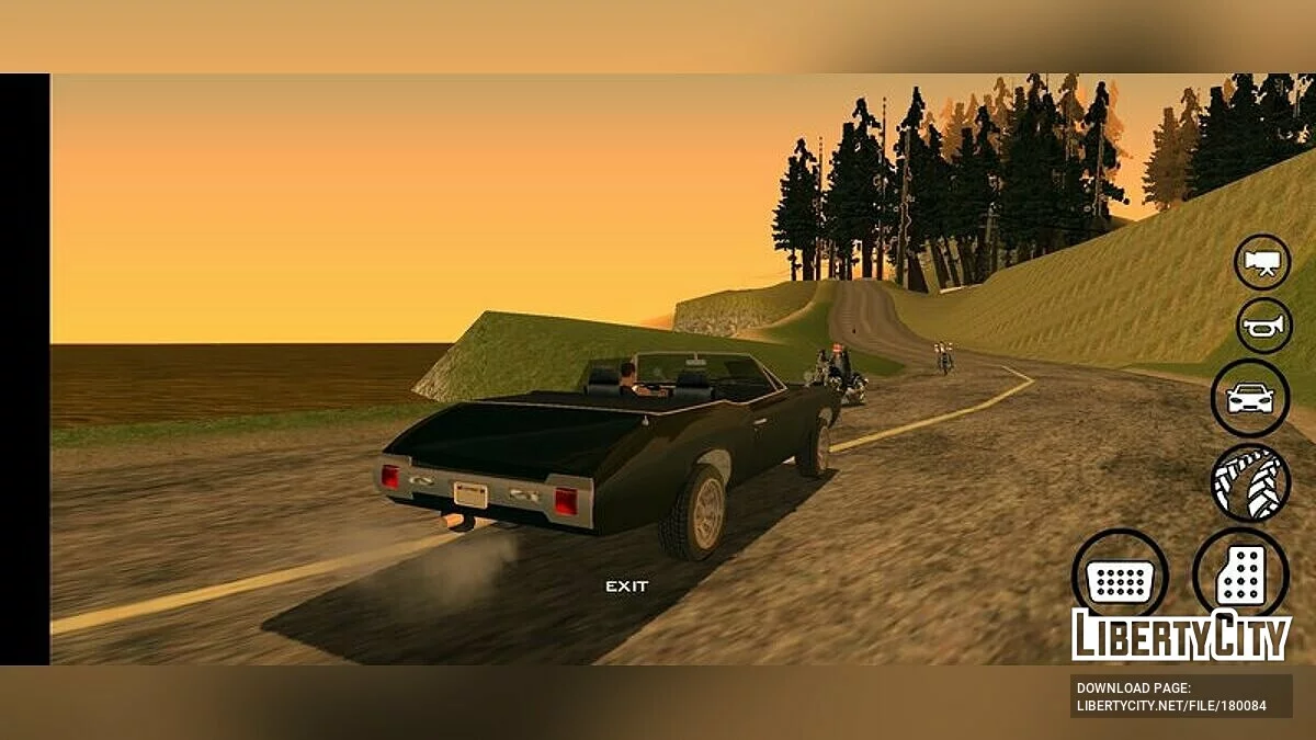 Графика в стиле 90x / GTA San Andreas (iOS, Android)
