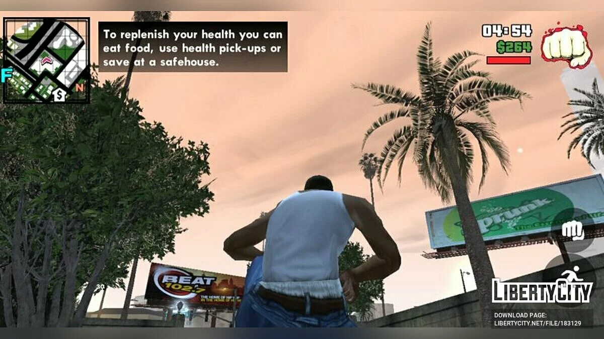 Fresh Graphic / GTA San Andreas (iOS, Android)