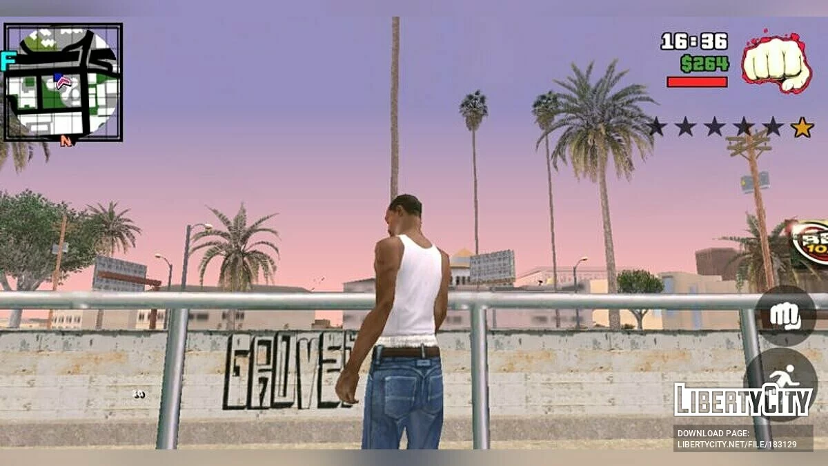 Fresh Graphic / GTA San Andreas (iOS, Android)
