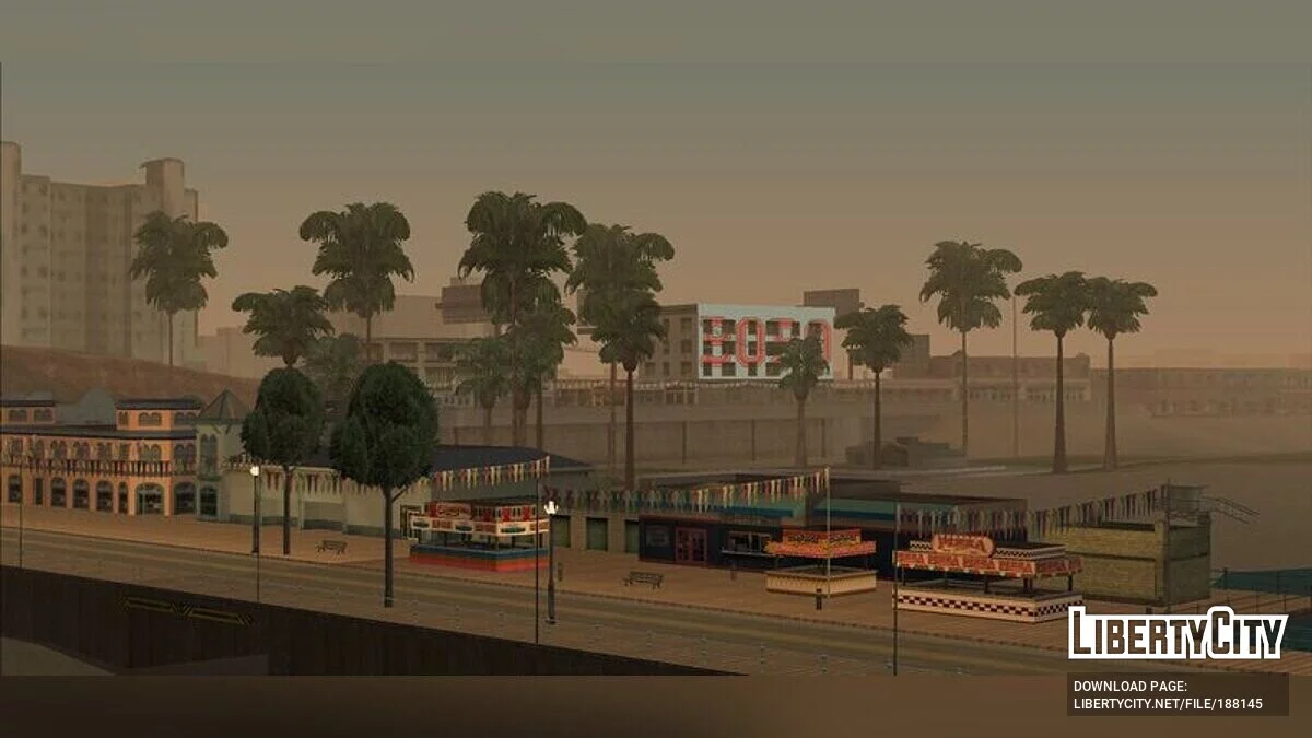Летняя графика / GTA San Andreas (iOS, Android)