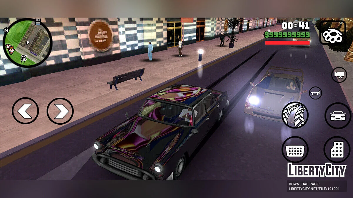Реалистичная графика / GTA San Andreas (iOS, Android)
