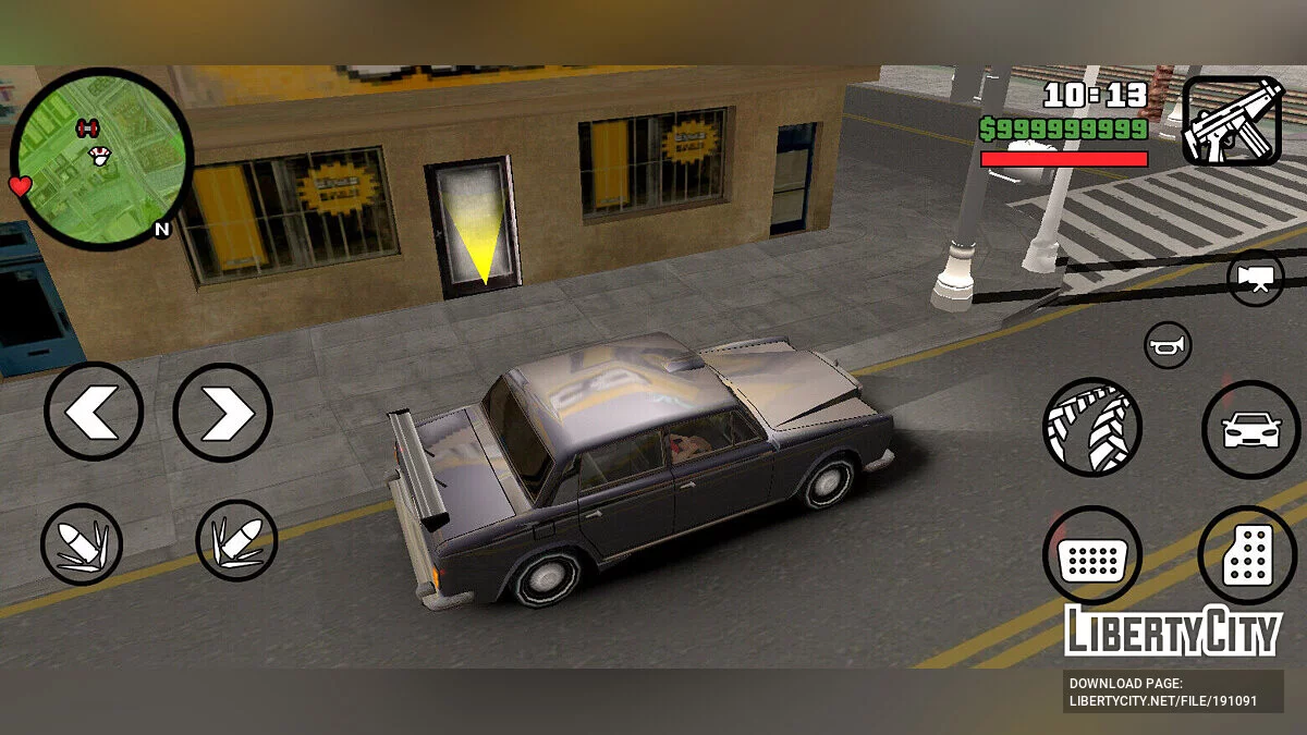 Реалистичная графика / GTA San Andreas (iOS, Android)