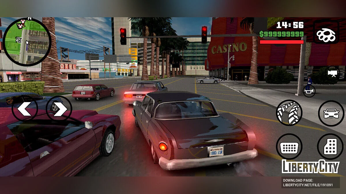 Реалистичная графика / GTA San Andreas (iOS, Android)