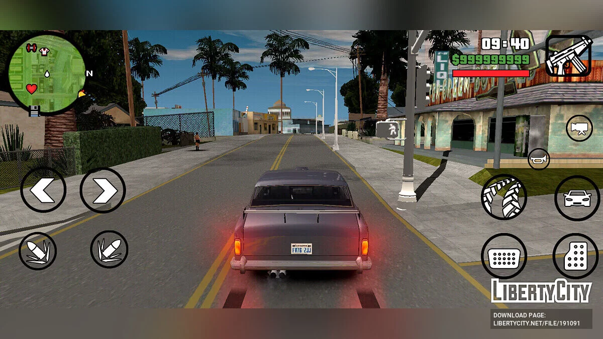 Реалистичная графика / GTA San Andreas (iOS, Android)