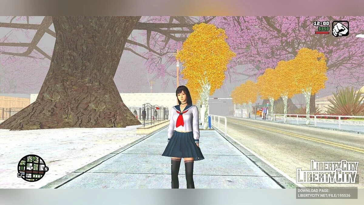 Холодный облачный таймцикл v1.2 (исправленный) / GTA San Andreas (iOS, Android)