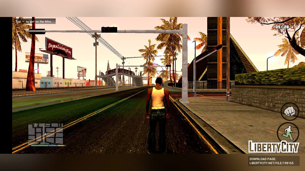 Alia Redux ENB Mod - Colorcycle и Timecyc / GTA San Andreas (iOS, Android)