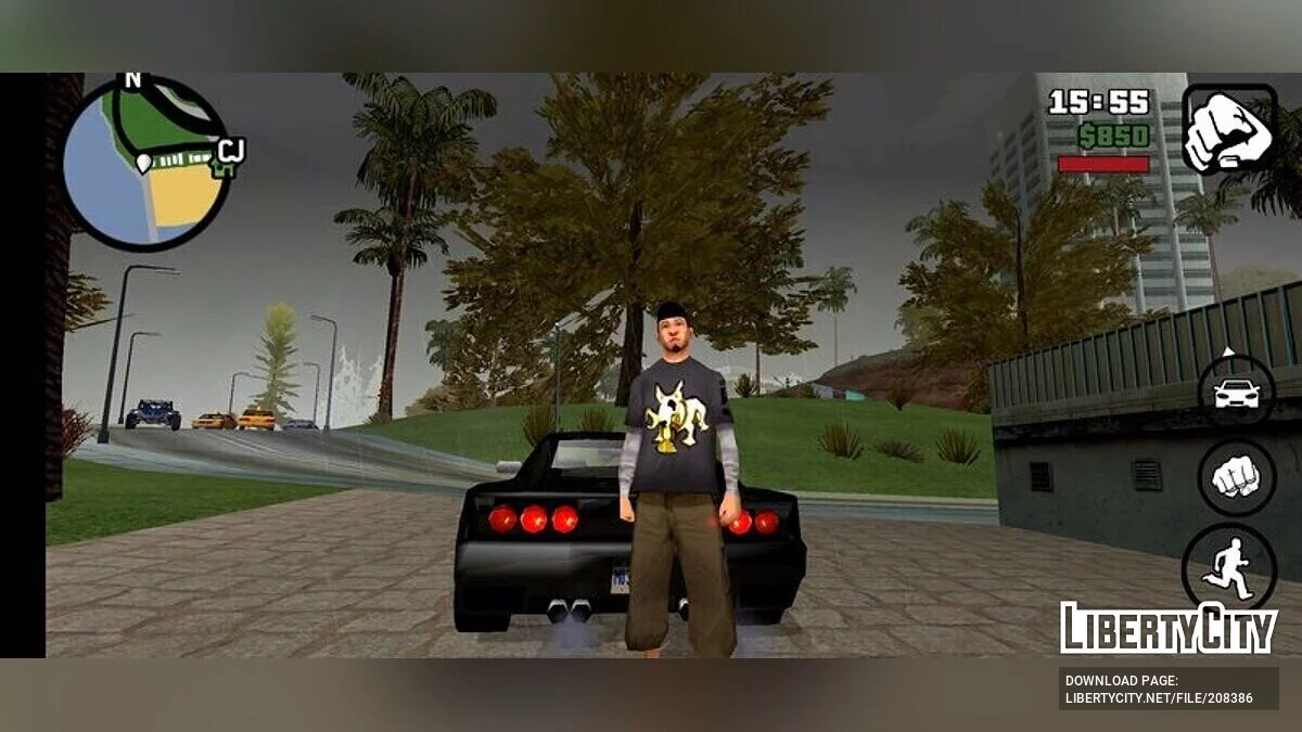 Обновленная графика (Timecyc) / GTA San Andreas (iOS, Android)