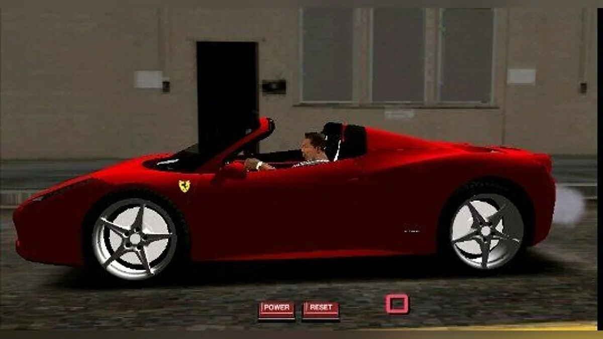 Ferrari 458 Spider / GTA San Andreas (iOS, Android)