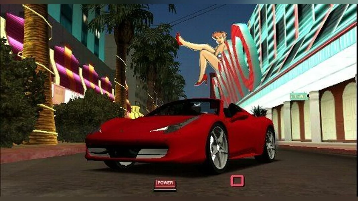 Ferrari 458 Spider / GTA San Andreas (iOS, Android)