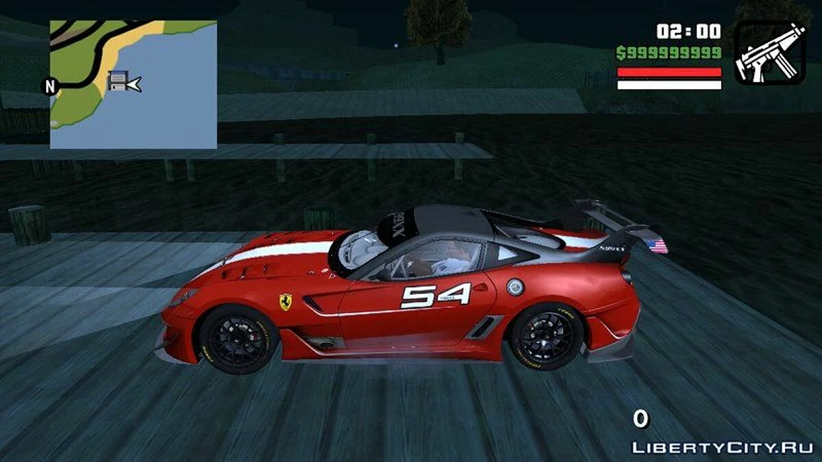 Ferrari 599xx / GTA San Andreas (iOS, Android)