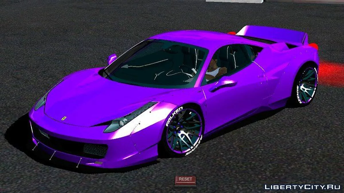 Ferrari 458 Liberty Walk / GTA San Andreas (iOS, Android)