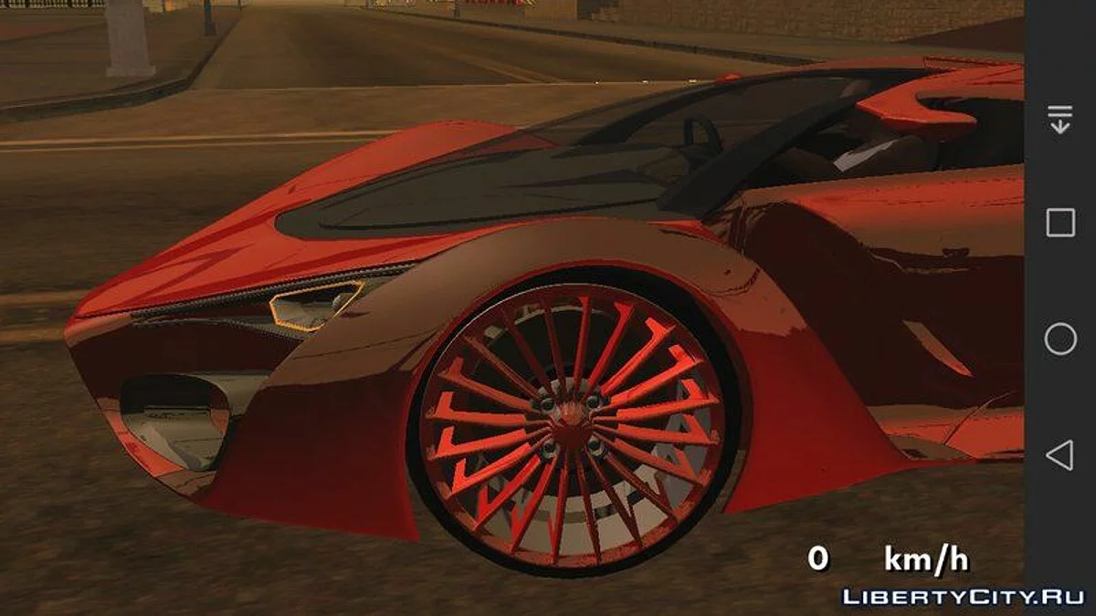 Ferrari F80 Concept / GTA San Andreas (iOS, Android)