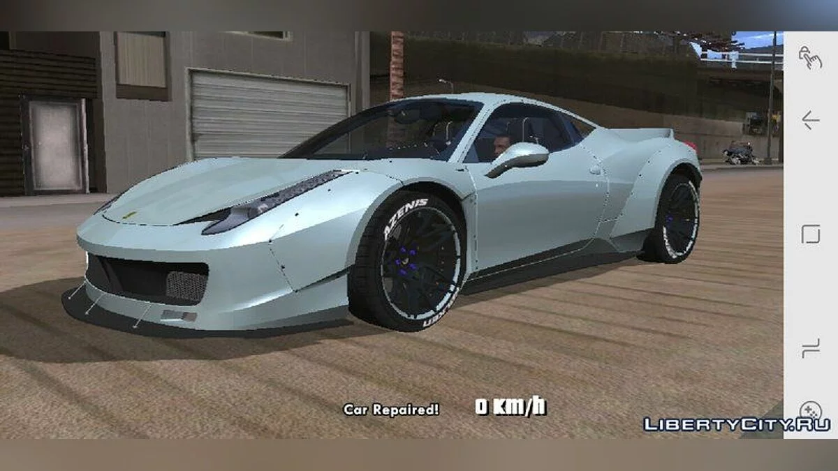 GTA SA Mobile Ferrari 458 / GTA San Andreas (iOS, Android)