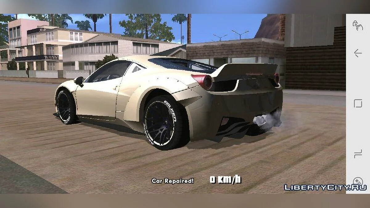 GTA SA Mobile Ferrari 458 / GTA San Andreas (iOS, Android)
