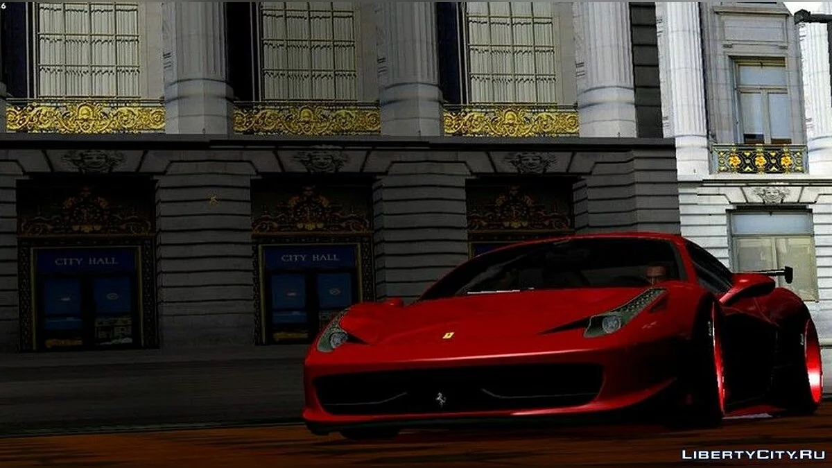 Ferrari 458 Italia / GTA San Andreas (iOS, Android)