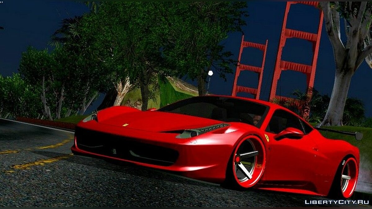 Ferrari 458 Italia для GTA San Andreas (iOS, Android) - Картинка #1