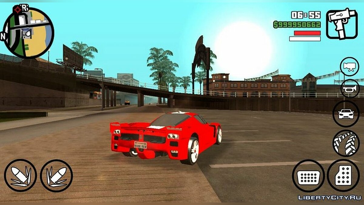 Ferrari FXX для GTA San Andreas (iOS, Android) - Картинка #2