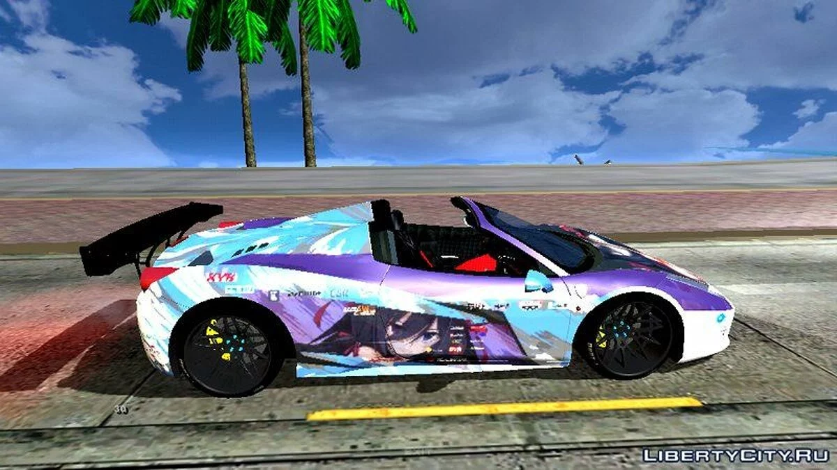 Ferrari 458 Spider / GTA San Andreas (iOS, Android)