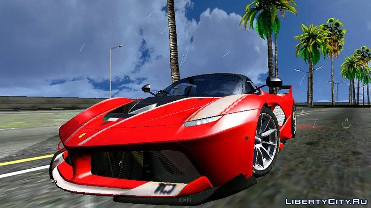 Ferrari Fxxk и Laferrari / GTA San Andreas (iOS, Android)
