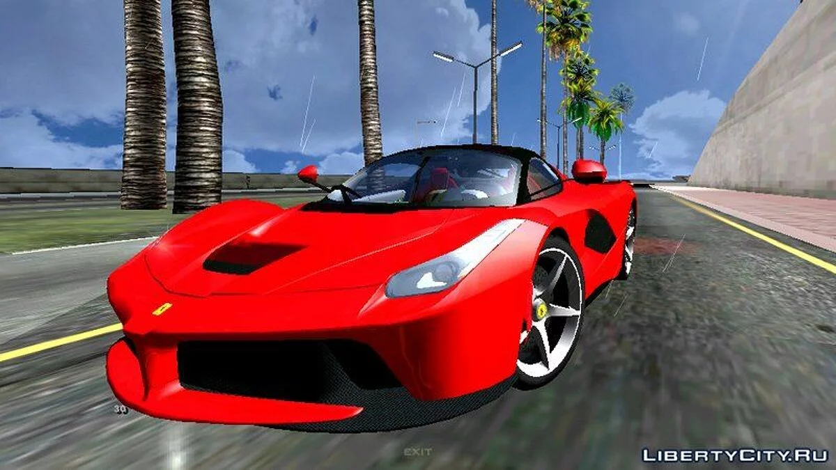 Ferrari Fxxk и Laferrari / GTA San Andreas (iOS, Android)