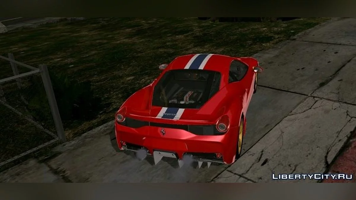 Ferrari 458 Speciale / GTA San Andreas (iOS, Android)