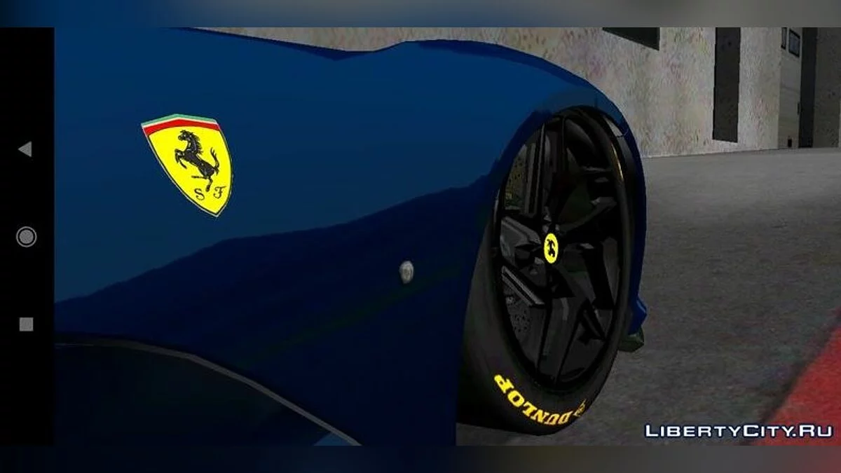 Ferrari 812 Superfast li / GTA San Andreas (iOS, Android)