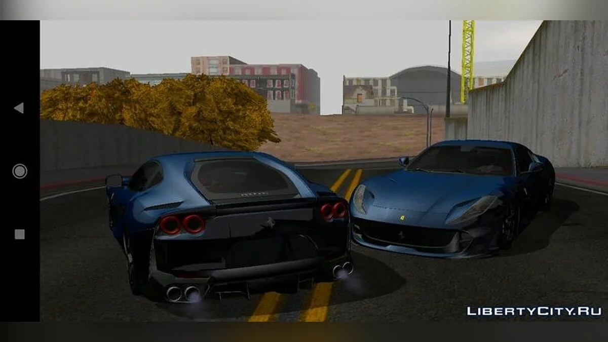 Ferrari 812 Superfast li / GTA San Andreas (iOS, Android)