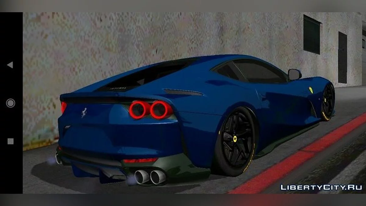 Ferrari 812 Superfast li / GTA San Andreas (iOS, Android)