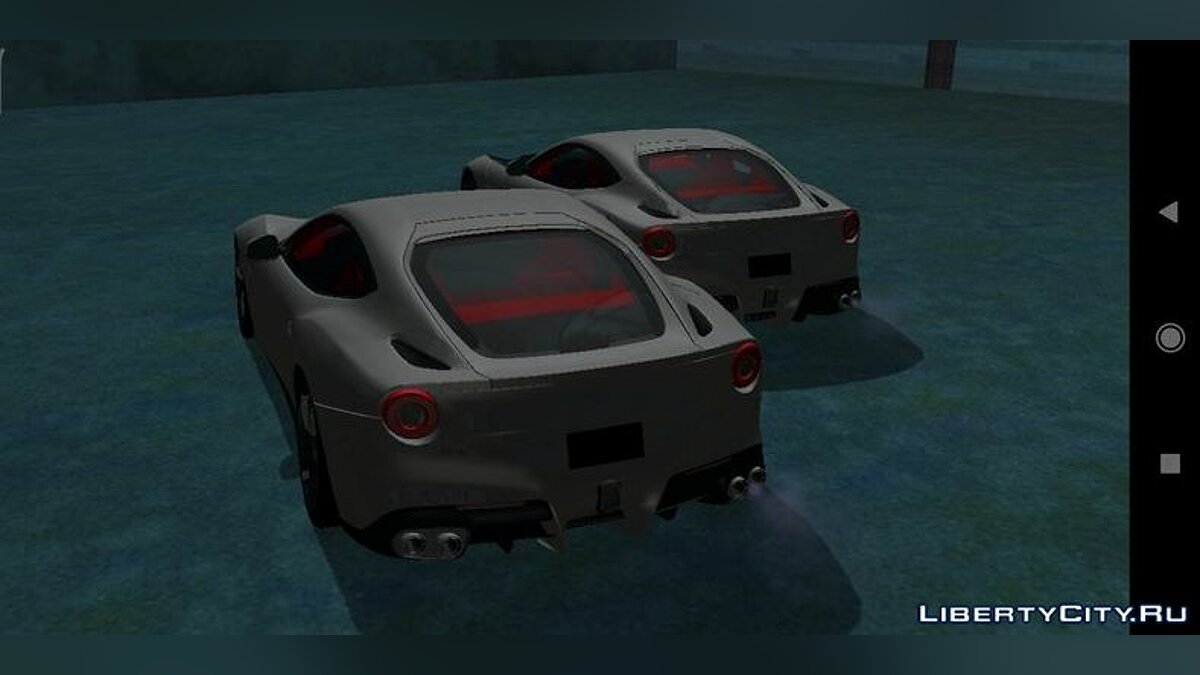Ferrari F12 Berlinetta для GTA San Andreas (iOS, Android) - Картинка #3