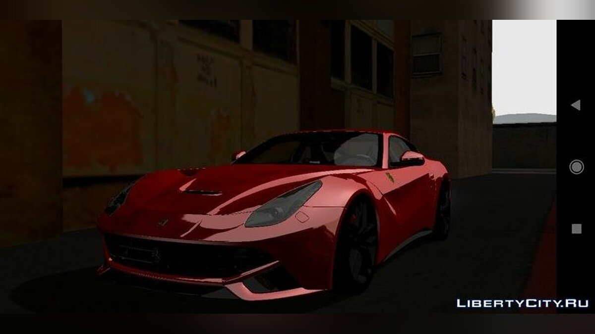 Ferrari F12 Berlinetta для GTA San Andreas (iOS, Android) - Картинка #4