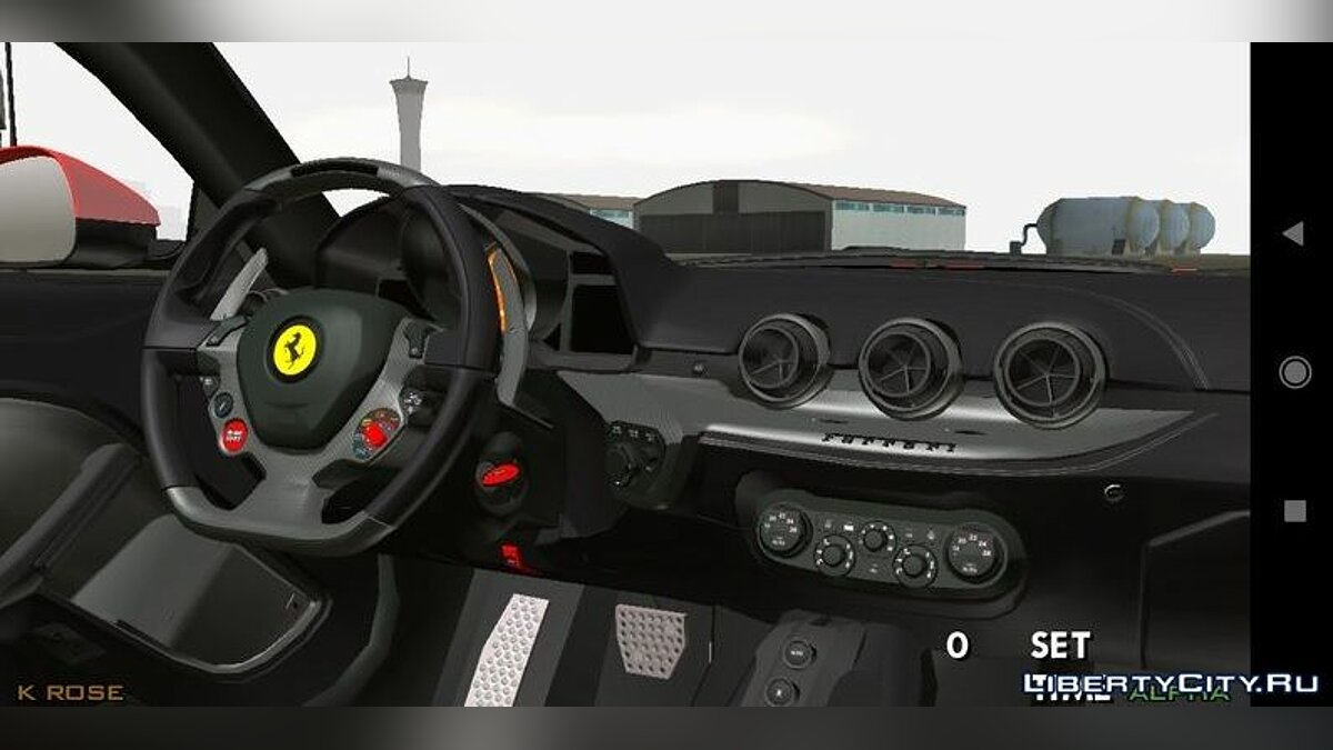 Ferrari F12 Berlinetta для GTA San Andreas (iOS, Android) - Картинка #2