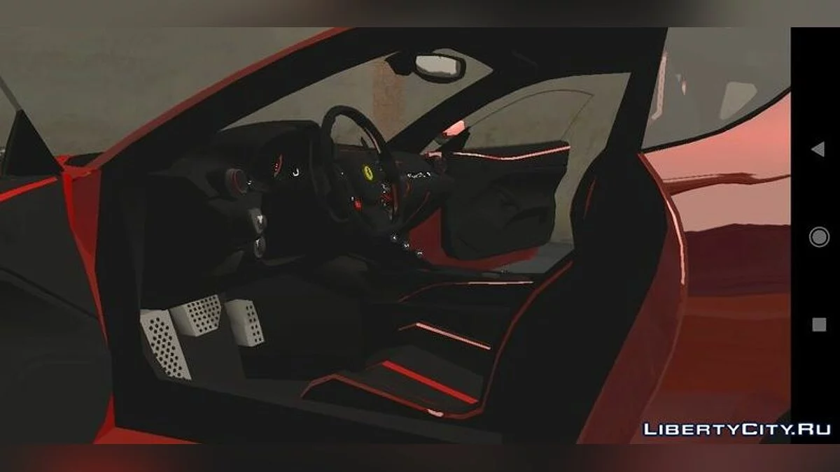 Ferrari F12TDF (только dff) / GTA San Andreas (iOS, Android)