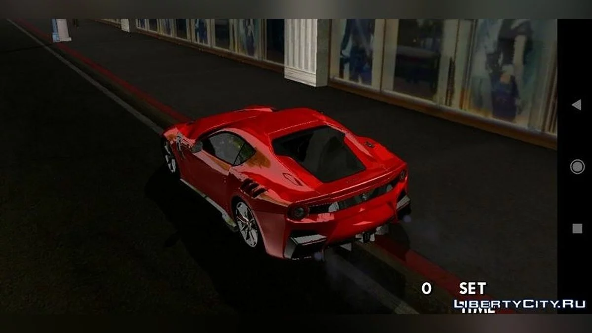 Ferrari F12TDF (только dff) / GTA San Andreas (iOS, Android)
