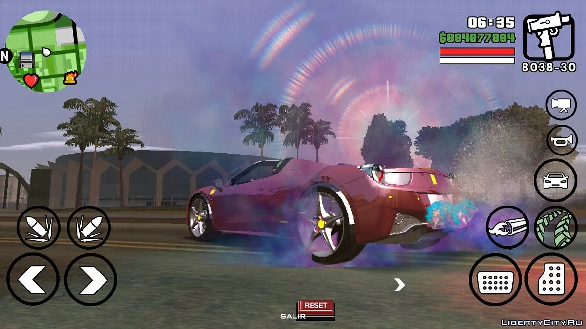 Ferrari 458 (только DFF) / GTA San Andreas (iOS, Android)