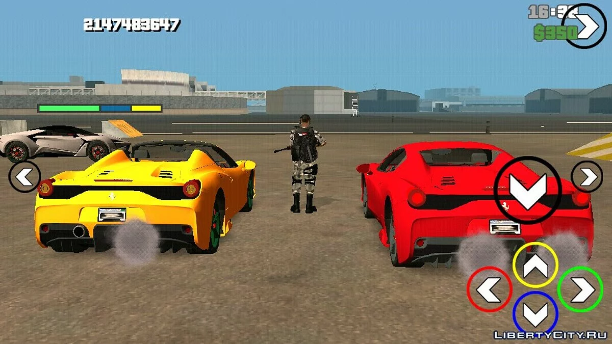 Ferrari 458 (только DFF) / GTA San Andreas (iOS, Android)