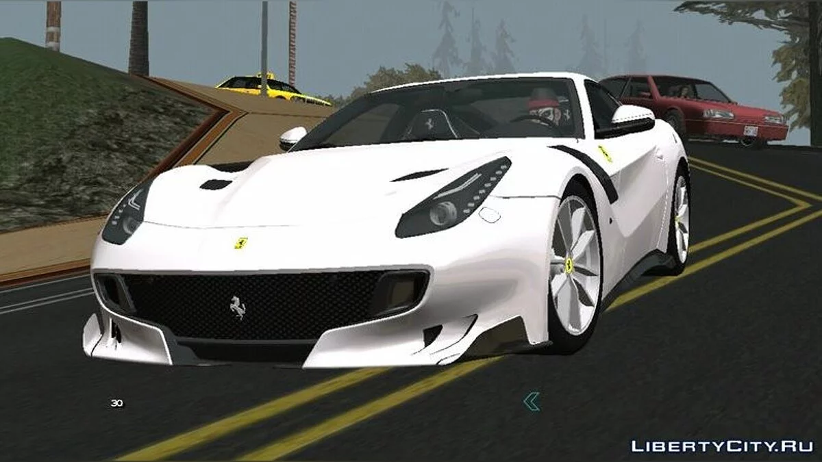 Ferrari F12 TDF / GTA San Andreas (iOS, Android)