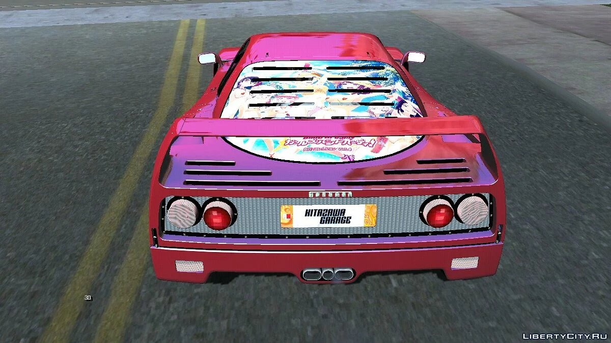 Ferrari F40 [RHA] / GTA San Andreas (iOS, Android)