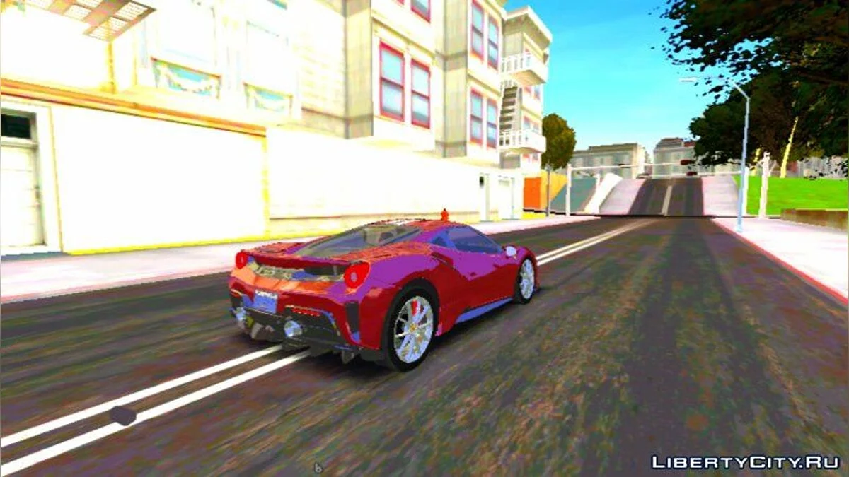 Ferrari 488 Pista (только DFF) / GTA San Andreas (iOS, Android)