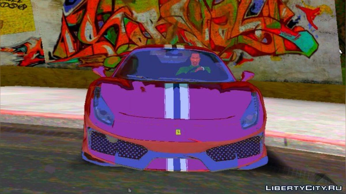 Ferrari 488 Pista (только DFF) / GTA San Andreas (iOS, Android)