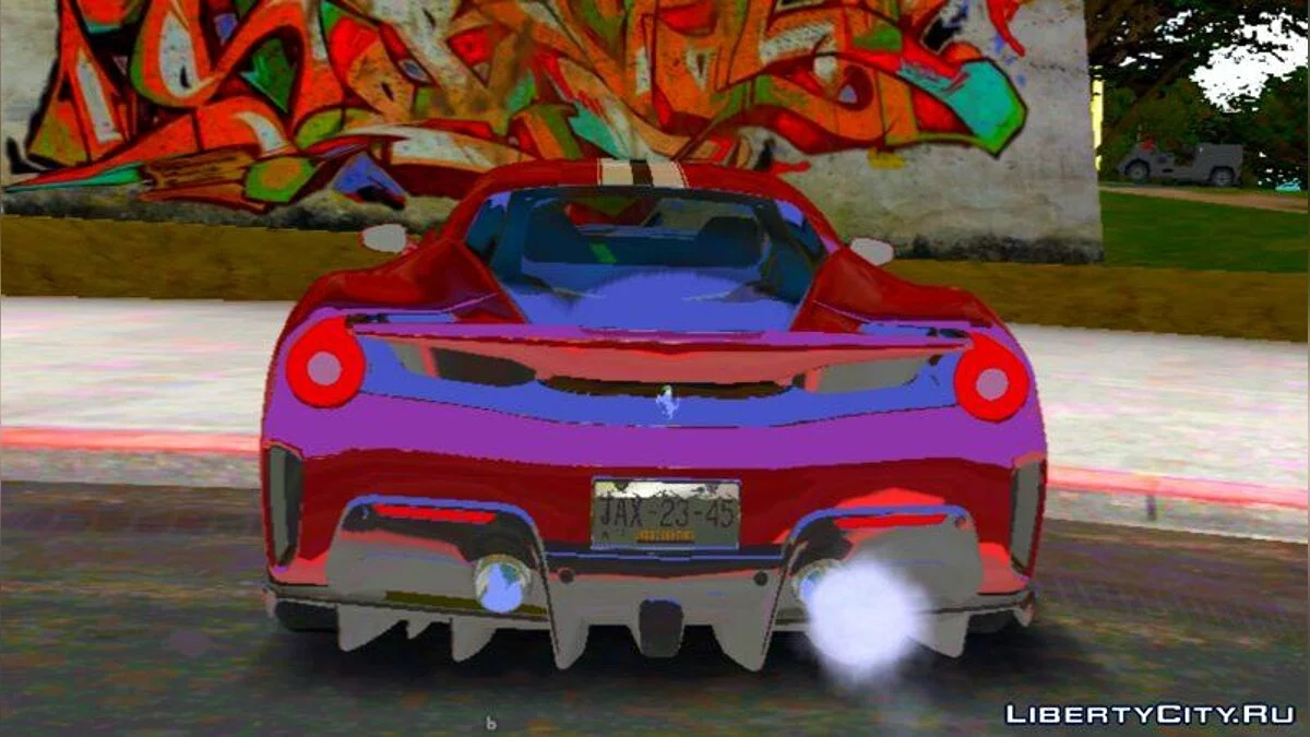 Ferrari 488 Pista (только DFF) / GTA San Andreas (iOS, Android)