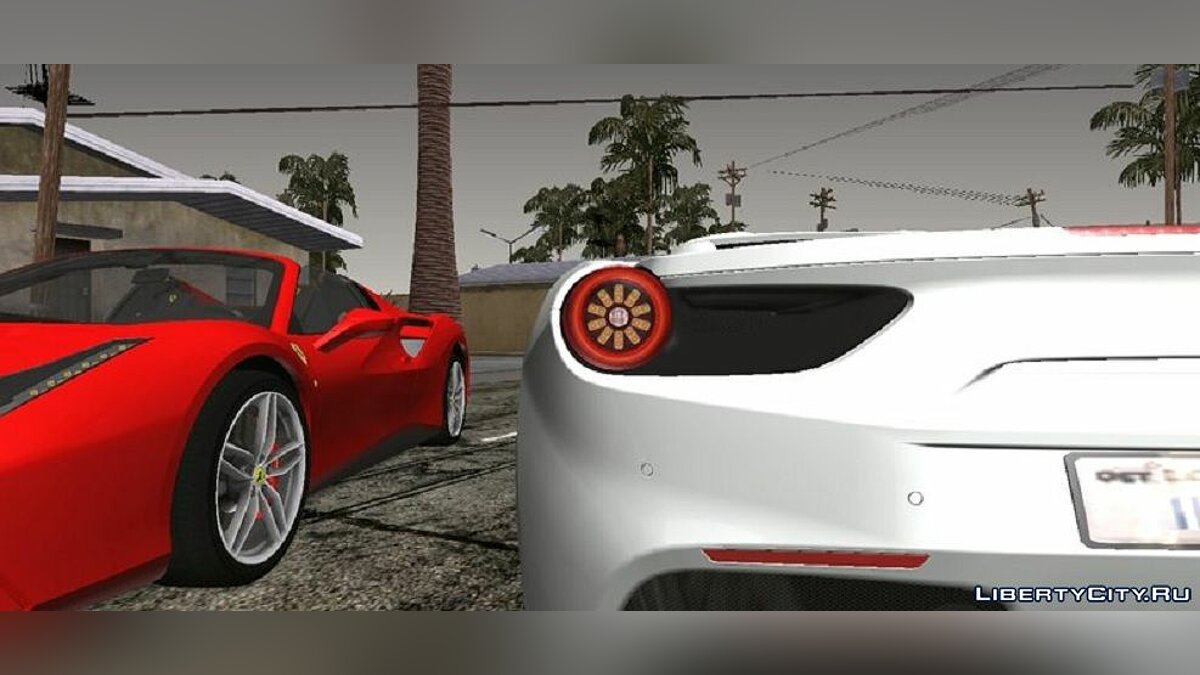 Ferrari 488 Spider для GTA San Andreas (iOS, Android) - Картинка #4