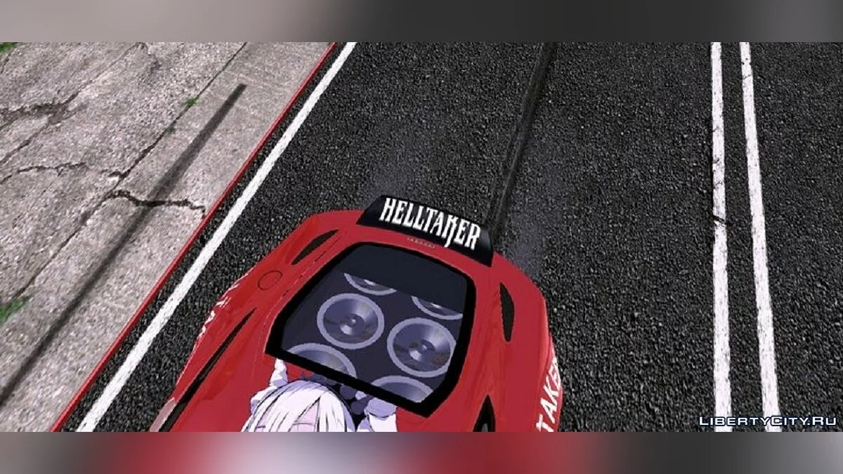 Ferrari F12 Berlinetta Liberty Walk [Return Team] / GTA San Andreas (iOS, Android)