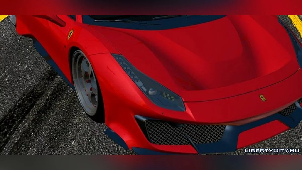 Ferrari 488 Pista / GTA San Andreas (iOS, Android)